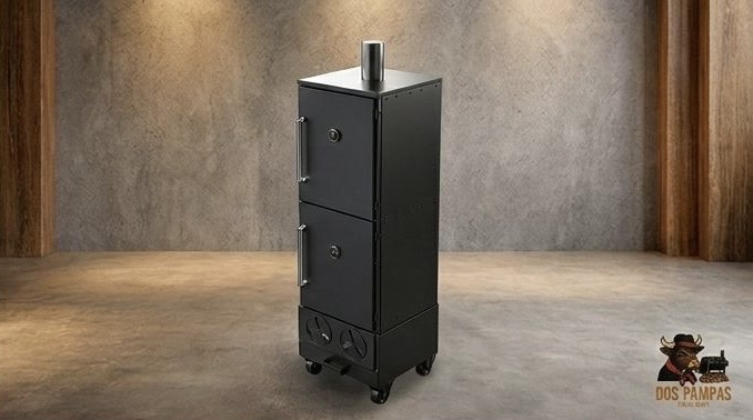 Defumador Vertical Profissional 2 câmaras